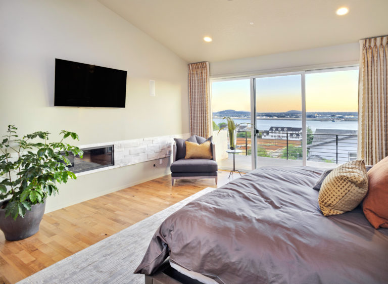 Beautiful Master Bedroom with View
