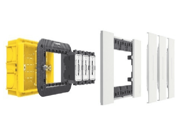 Χωνευτός διακόπτης modular για σύνθετες εφαρμογές φωτισμού