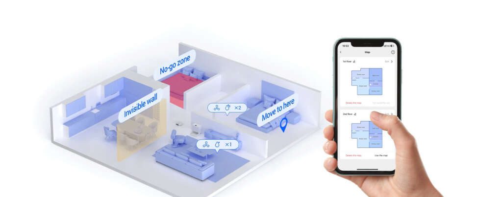 ezviz ρομποτική σκουπα - app